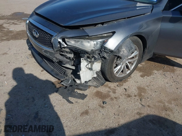 2014 Infiniti Q50 Hybrid Premium with VIN JN1AV7AP4EM691014, listed as a IAAI auction lot 41984130 with 114,230 mi miles and . Bid and sale history available at DreamBid. Image 6.