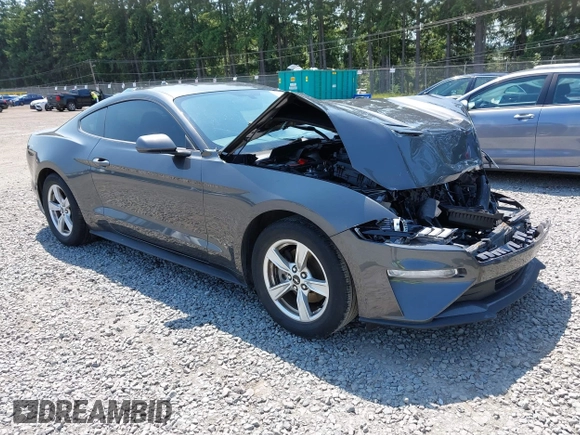 2020 Ford Mustang EcoBoost z VIN 1FA6P8TH9L5167587, wystawiony jako IAAI lot #42407141 z przebiegiem 38 757 mil mil oraz . Historia ofert i sprzedaży dostępna na DreamBid. Obrazek 1.