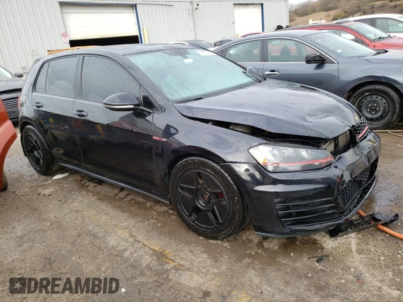 2015 Volkswagen Golf GTI Autobahn with VIN 3VW4T7AUXFM038311, listed as a Copart auction lot 77187443 with 90,622 mi miles. Bid and sale history available at carsss.com. Image 4.