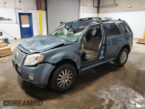 2010 Mercury Mariner Premier z VIN 4M2CN8H77AKJ24734, wystawiony jako Copart lot #54317785 z przebiegiem 206 212 mil mil oraz Szkoda całkowita • Salvage title. Historia ofert i sprzedaży dostępna na DreamBid. Obrazek 1.