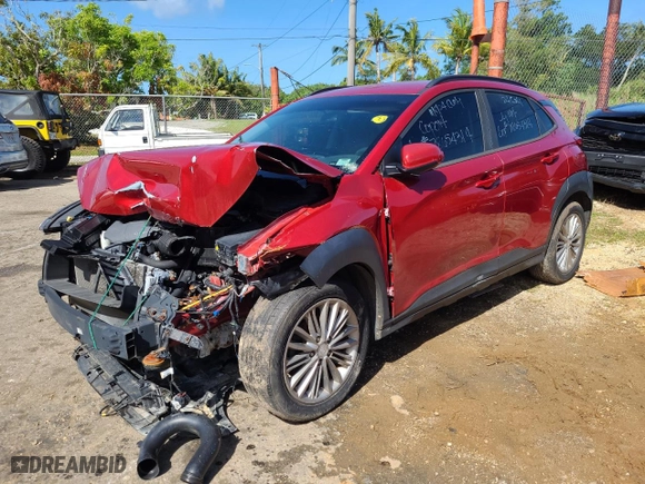 2018 Hyundai Kona SEL with VIN KM8K22AA6JU066497, listed as a Copart auction lot 78654314 with 0 mi miles and Salvage Title. Bid and sale history available at carsss.com. Image 1.