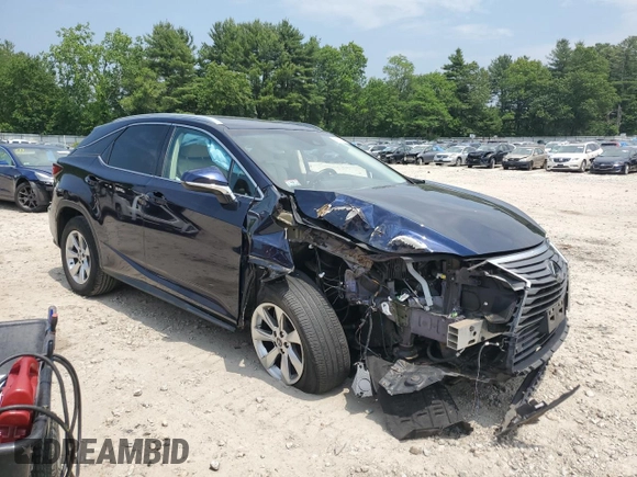 2018 Lexus RX 350 with VIN 2T2BZMCA4JC160332, listed as a Copart auction lot 60565125 with 21,221 mi miles and Salvage title. Bid and sale history available at DreamBid. Image 4.