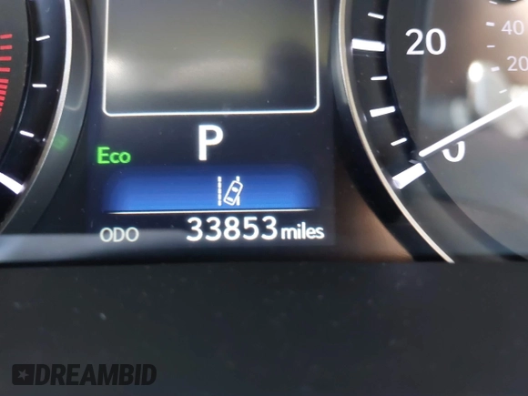2020 Lexus RX with VIN JTJHZKEA3L2016365, listed as a IAAI auction lot 41615430 with 33,853 mi miles. Bid and sale history available at carsss.com. Image 7.
