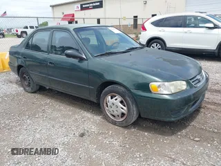 2001 Toyota Corolla CE with VIN 2T1BR12E21C490266, listed as a IAAI auction lot 42465591 with 294,604 mi miles and . Bid and sale history available at DreamBid. Image 1.