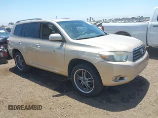 2008 Toyota Highlander Sport with VIN JTEDS43A382007348, listed as a IAAI auction lot 42732888 with 224,262 mi miles and . Bid and sale history available at DreamBid. Image 1.
