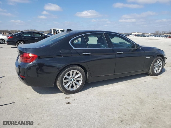 2015 BMW 5 Series 528i xDrive with VIN WBA5A7C53FD628152, listed as a Copart auction lot 48177425 with 83,784 mi miles and Salvage Title. Bid and sale history available at carsss.com. Image 3.