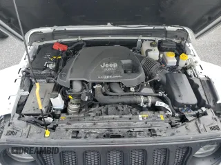 2023 Jeep Wrangler Rubicon with VIN 1C4JJXFM3PW585720, listed as a Copart auction lot 59776305 with 19,190 mi miles and Salvage title. Bid and sale history available at DreamBid. Image 11.