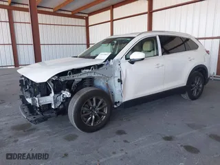 2021 Mazda CX-9 Touring with VIN JM3TCACY2M0507782, listed as a IAAI auction lot 41839812 with 53,418 mi miles. Bid and sale history available at carsss.com. Image 19.