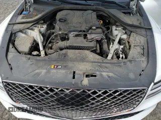 2022 Genesis G80 2.5T with VIN KMTGB4SC7NU092264, listed as a Copart auction lot 55148475 with 72,342 mi miles and Salvage title. Bid and sale history available at DreamBid. Image 11.