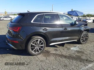 2022 Audi SQ5 Premium Plus with VIN WA1B4AFY0N2066635, listed as a Copart auction lot 71725773 with 13,527 mi miles. Bid and sale history available at carsss.com. Image 3.