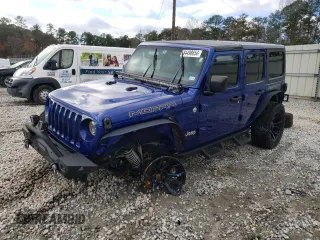 2020 Jeep Wrangler Unlimited Sport S z VIN 1C4HJXDGXLW311002, wystawiony jako Copart lot #84498654 z przebiegiem 90 260 mil mil oraz Szkoda całkowita • Salvage title. Historia ofert i sprzedaży dostępna na DreamBid. Obrazek 1.