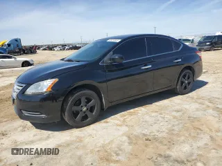 2014 Nissan Sentra SV with VIN 3N1AB7AP1EL622607, listed as a Copart auction lot 48414045 with 124,440 mi miles and Salvage Title. Bid and sale history available at DreamBid. Image 1.