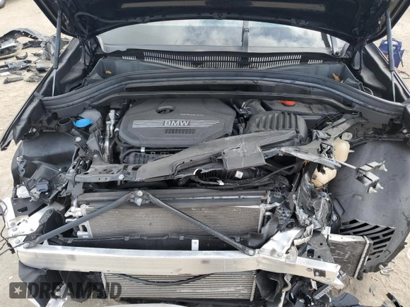 2022 BMW X2 sDrive28i with VIN WBXYH9C0XN5T86256, listed as a Copart auction lot 74173554 with 35,658 mi miles and Salvage Title. Bid and sale history available at carsss.com. Image 12.