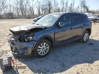 2014 Mazda CX-5 Touring with VIN JM3KE2CY0E0322059, listed as a Copart auction lot 48091805 with 212,889 mi miles and Salvage Title. Bid and sale history available at carsss.com. Image 1.