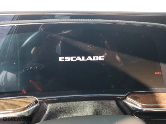 2022 Cadillac Escalade Sport Platinum with VIN 1GYS4GKT6NR125966, listed as a Copart auction lot 73709344 with 0 mi miles and Non Repairable. Bid and sale history available at carsss.com. Image 9.