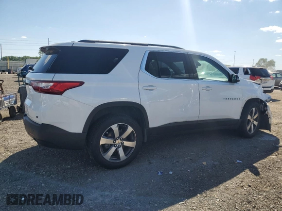 2019 Chevrolet Traverse LT Leather with VIN 1GNEVHKW2KJ156469, listed as a Copart auction lot 56060414 with 90,772 mi miles and Salvage Title. Bid and sale history available at carsss.com. Image 3.