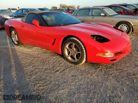 2001 Chevrolet Corvette with VIN 1G1YY32G515134264, listed as a Copart auction lot 78778414 with 0 mi miles and Salvage Title. Bid and sale history available at carsss.com. Image 4.