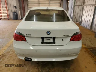 2007 BMW 5 Series 550i with VIN WBANB53507CP04533, listed as a Copart auction lot 43717455 with 112,046 mi miles and Clean Title. Bid and sale history available at DreamBid. Image 6.
