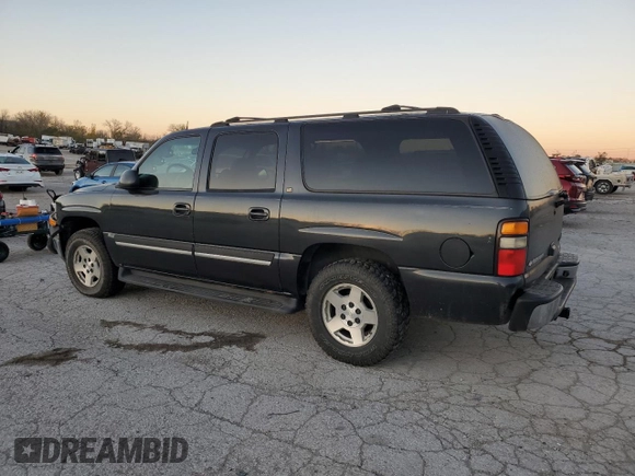 2005 Chevrolet Suburban LS with VIN 3GNFK16Z35G100166, listed as a Copart auction lot 80212574 with 273,151 mi miles and Salvage Title. Bid and sale history available at carsss.com. Image 2.