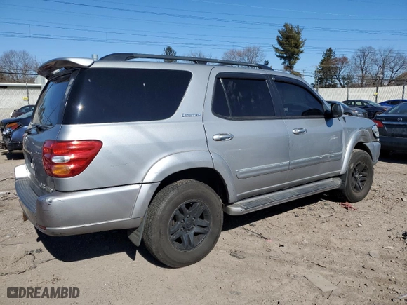 2004 Toyota Sequoia Limited with VIN 5TDBT48A84S226021, listed as a Copart auction lot 47307055 with 209,545 mi miles and Salvage Title. Bid and sale history available at carsss.com. Image 3.