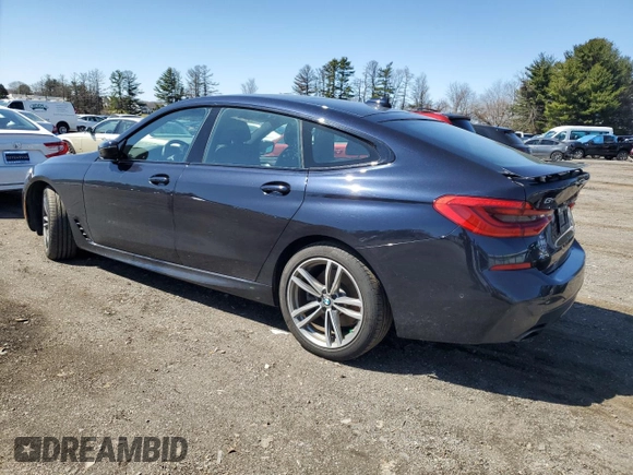 2019 BMW 6 Series 640i xDrive with VIN WBAJV6C56KBK08937, listed as a Copart auction lot 50201275 with 9,000 mi miles and Salvage Title. Bid and sale history available at carsss.com. Image 2.