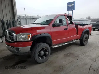 2007 Dodge Ram 3500 Laramie with VIN 3D7MX38C17G717256, listed as a Copart auction lot 85011074 with 267,856 mi miles and Salvage Title. Bid and sale history available at carsss.com. Image 1.