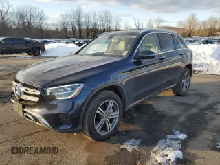 2020 Mercedes-Benz GLC 300 with VIN W1N0G8EB9LF865323, listed as a Copart auction lot 89341265 with 51,516 mi miles and Salvage title. Bid and sale history available at DreamBid. Image 1.