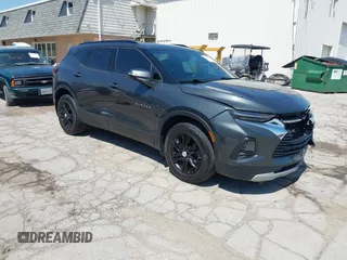 2020 Chevrolet Blazer LT with VIN 3GNKBCRS2LS670453, listed as a IAAI auction lot 42113072 with 47,744 mi miles and . Bid and sale history available at DreamBid. Image 1.