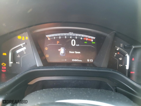 2021 Honda CR-V LX with VIN 5J6RW1H22ML003174, listed as a Copart auction lot 83434654 with 54,043 mi miles and Salvage Title. Bid and sale history available at carsss.com. Image 9.