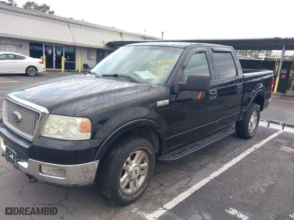 2004 Ford F-150 XLT with VIN 1FTPW14584KB90293, listed as a IAAI auction lot 41937061 with 125,312 mi miles. Bid and sale history available at carsss.com. Image 2.