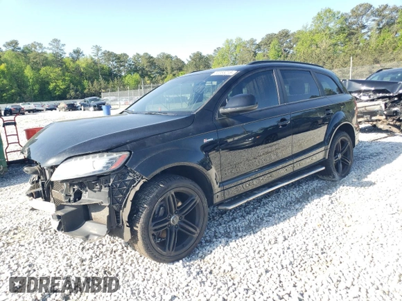 2015 Audi Q7 S line Prestige с VIN WA1DGAFE5FD003977, выставлен на аукционе Copart как лот 52365215 с пробегом 176 627 миль миль и Списание • Salvage title. История ставок и продаж доступна на DreamBid. Изображение 1.