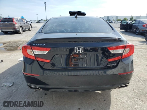 2019 Honda Accord Sport with VIN 1HGCV1F35KA010091, listed as a Copart auction lot 54099245 with 102,958 mi miles and Salvage Title. Bid and sale history available at DreamBid. Image 6.