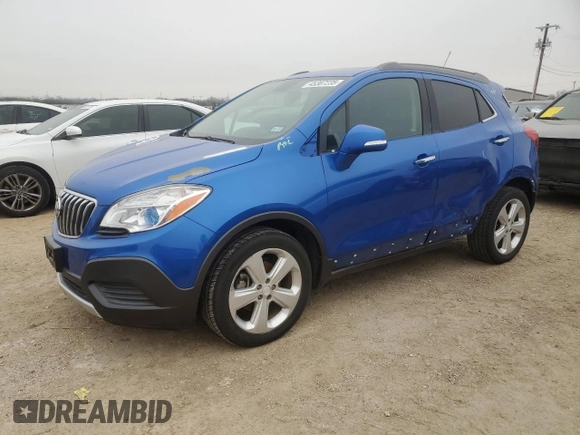 2016 Buick Encore with VIN KL4CJASB0GB719305, listed as a Copart auction lot 45307235 with 71,098 mi miles and Salvage Title. Bid and sale history available at DreamBid. Image 1.