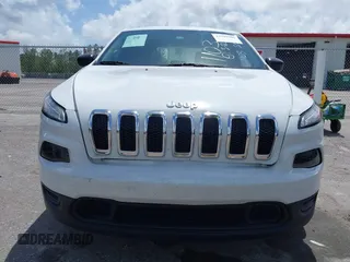 2017 Jeep Cherokee Sport with VIN 1C4PJLAB6HW661103, listed as a IAAI auction lot 41945706 with 95,991 mi miles. Bid and sale history available at carsss.com. Image 13.