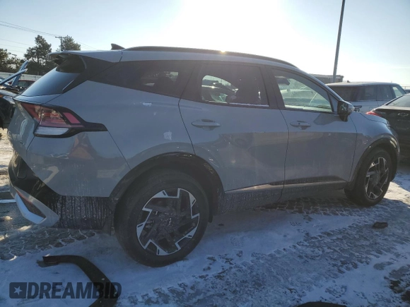 2024 Kia Sportage SX-Prestige with VIN 5XYK5CDF5RG166967, listed as a Copart auction lot 42376085 with 12,376 mi miles and Salvage title. Bid and sale history available at DreamBid. Image 3.
