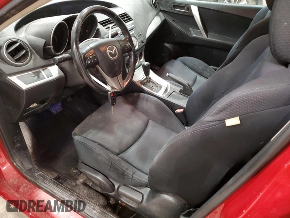 2010 Mazda 3 S Sport with VIN JM1BL1S53A1221344, listed as a Copart auction lot 50987055 with 185,336 mi miles and Non Repairable. Bid and sale history available at DreamBid. Image 7.