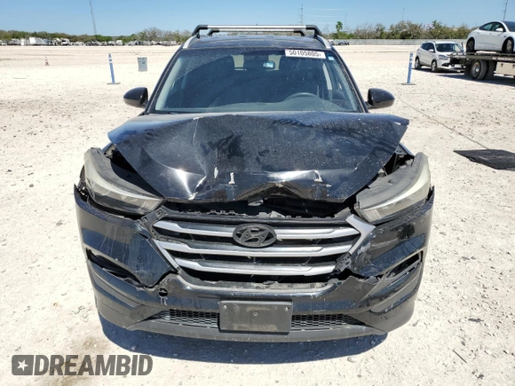 2017 Hyundai Tucson SE with VIN KM8J33A40HU409713, listed as a Copart auction lot 50105805 with 100,463 mi miles and Salvage Title. Bid and sale history available at DreamBid. Image 5.