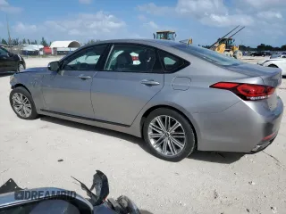 2020 Genesis G80 3.8L with VIN KMTFN4JE2LU332663, listed as a Copart auction lot 78372134 with 15,812 mi miles and Salvage Title. Bid and sale history available at carsss.com. Image 2.