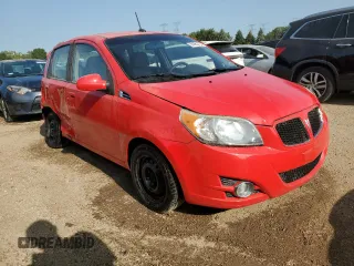 2009 Pontiac G3 z VIN KL2TD66E99B662316, wystawiony jako Copart lot #68462114 z przebiegiem 130 601 mil mil oraz Szkody całkowita. Historia ofert i sprzedaży dostępna na DreamBid. Obrazek 4.