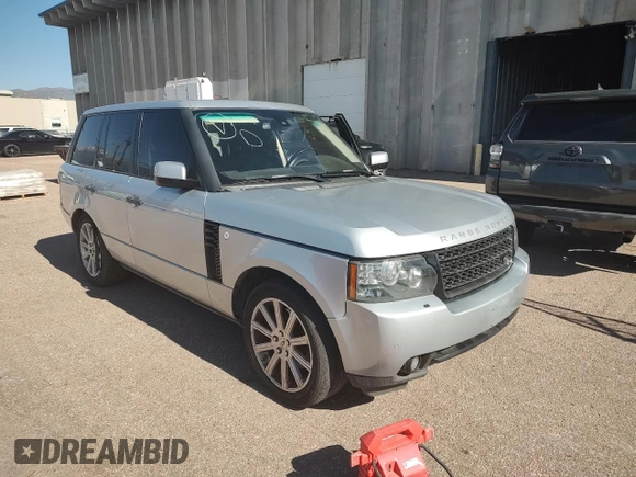 2011 Land Rover Range Rover HSE with VIN SALME1D46BA356397, listed as a Copart auction lot 60637585 with 105,160 mi miles and Clean title. Bid and sale history available at DreamBid. Image 1.