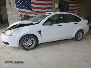 2008 Ford Focus SE with VIN 1FAHP35NX8W210821, listed as a Copart auction lot 51229155 with 108,154 mi miles and Salvage Title. Bid and sale history available at DreamBid. Image 1.