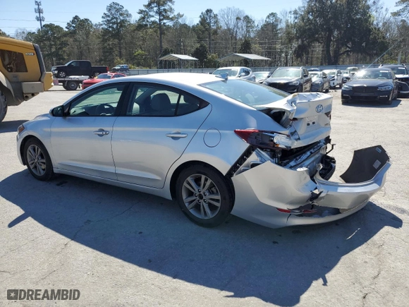 2018 Hyundai Elantra SEL with VIN 5NPD84LF9JH386262, listed as a Copart auction lot 48570385 with 154,132 mi miles and Salvage Title. Bid and sale history available at carsss.com. Image 2.