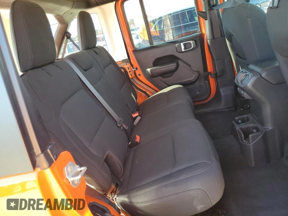 2023 Jeep Wrangler Willys with VIN 1C4HJXDN2PW686743, listed as a Copart auction lot 86203014 with 14,034 mi miles and Clean Title. Bid and sale history available at DreamBid. Image 11.