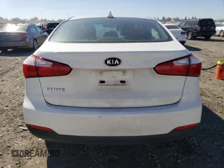 2016 Kia Forte LX with VIN KNAFK4A60G5614913, listed as a Copart auction lot 47882165 with 85,573 mi miles and Salvage Title. Bid and sale history available at carsss.com. Image 6.