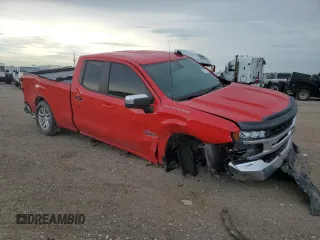 2019 Chevrolet Silverado 1500 LT with VIN 1GCRWCED6KZ192476, listed as a Copart auction lot 69116714 with 74,808 mi miles and Salvage Title. Bid and sale history available at DreamBid. Image 4.