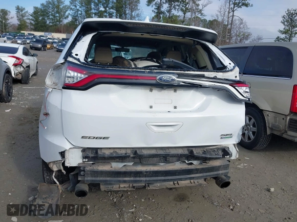 2017 Ford Edge SEL with VIN 2FMPK3J98HBC34805, listed as a IAAI auction lot 41129999 with 173,217 mi miles. Bid and sale history available at carsss.com. Image 6.