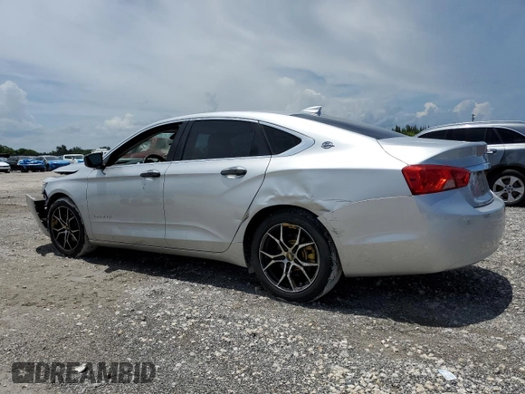 2016 Chevrolet Impala LS with VIN 2G11Z5SA9G9205466, listed as a Copart auction lot 63820635 with 87,772 mi miles and Salvage title. Bid and sale history available at DreamBid. Image 2.