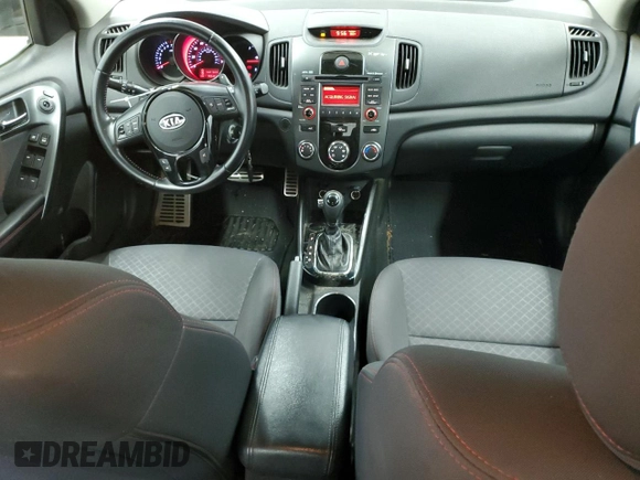 2013 Kia Forte SX with VIN KNAFW4A36D5667735, listed as a Copart auction lot 65420704 with 90,549 mi miles and Clean Title. Bid and sale history available at carsss.com. Image 8.