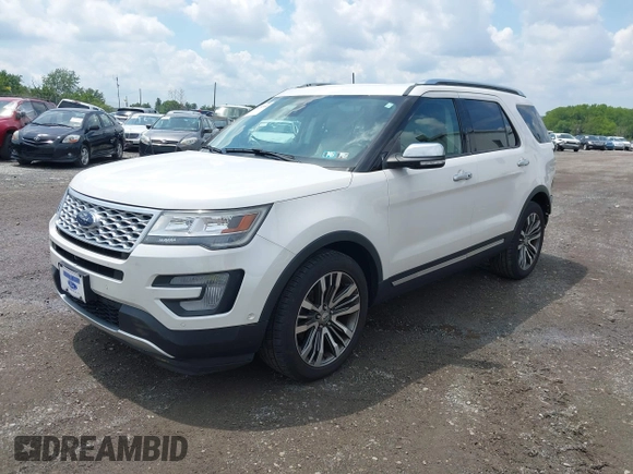 2017 Ford Explorer Platinum z VIN 1FM5K8HT9HGD01300, wystawiony jako IAAI lot #42628364 z przebiegiem 107 191 mil mil oraz . Historia ofert i sprzedaży dostępna na DreamBid. Obrazek 21.