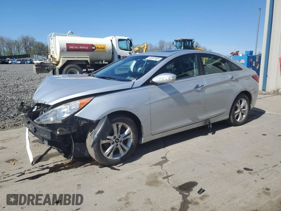 2011 Hyundai Sonata Limited with VIN 5NPEC4AC4BH307660, listed as a Copart auction lot 54587365 with 155,601 mi miles and Salvage Title. Bid and sale history available at DreamBid. Image 1.